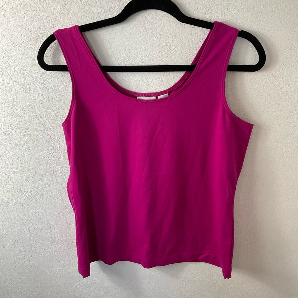 Chico’s Pink Tank Top Sz 1 M